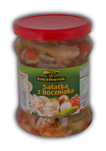 SAŁATKA Z BOCZNIAKA SAŁATKA Z BOCZNIAKA